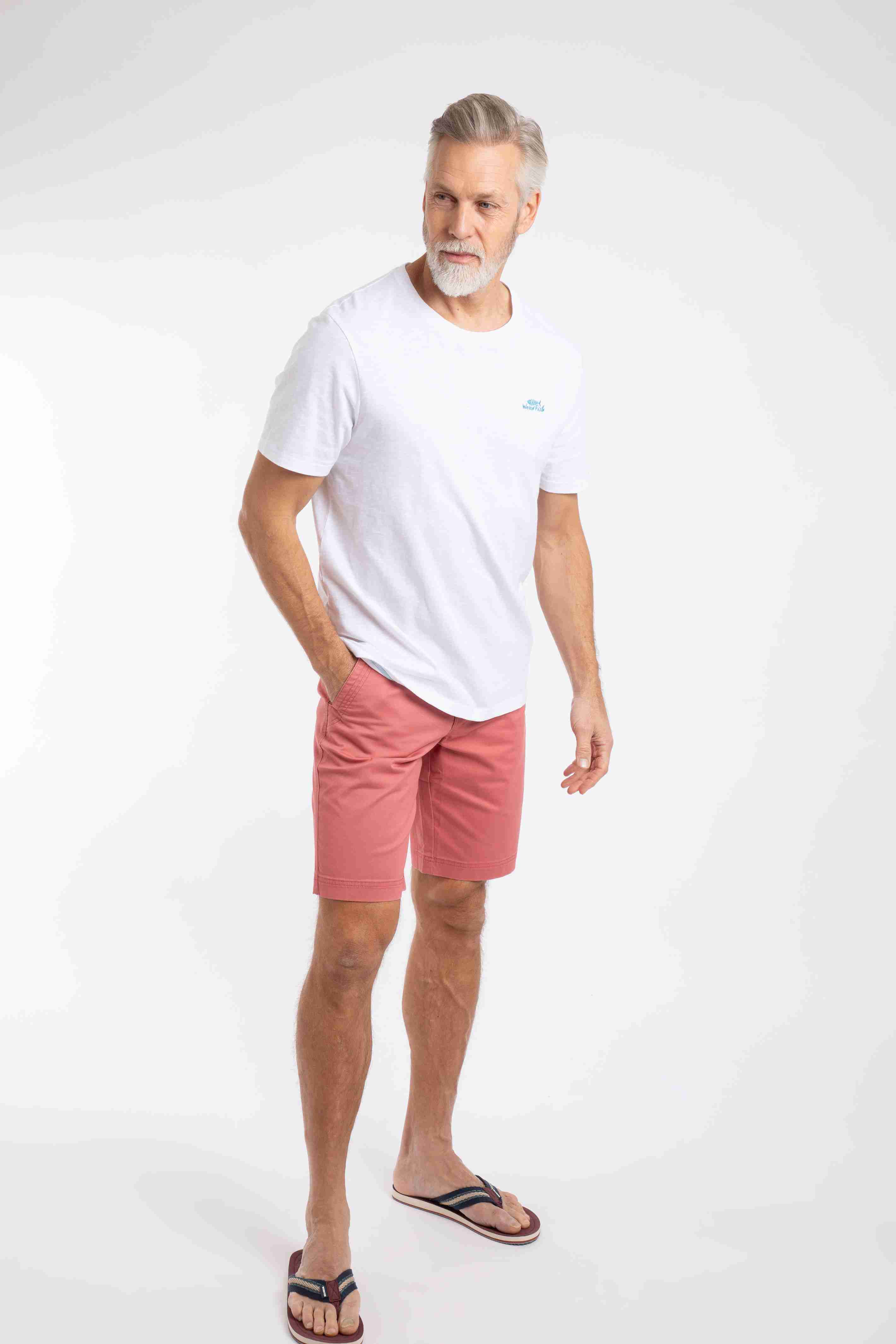 Fished Branded T-Shirt White