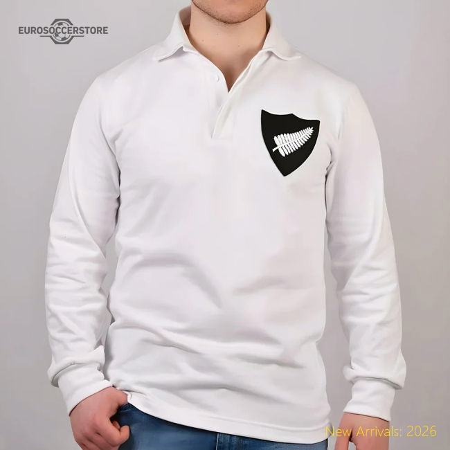 Vintage White Rugby Match Replica Jersey Supporter Exclusive