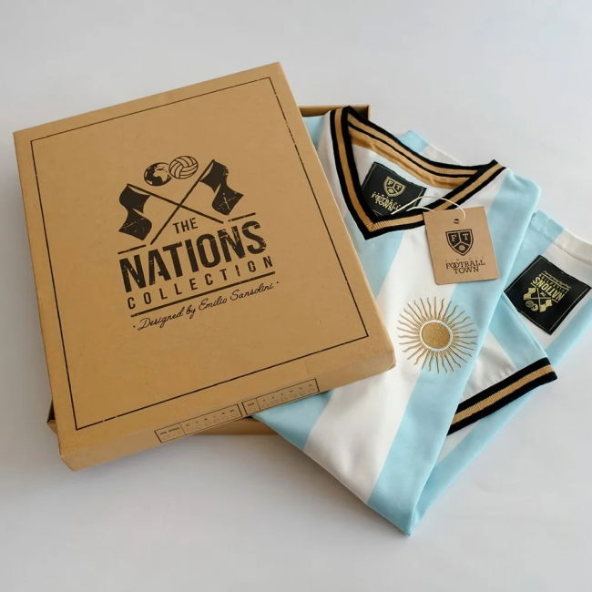 Argentina Country Team Supporter Shirt - Adults Version (2)