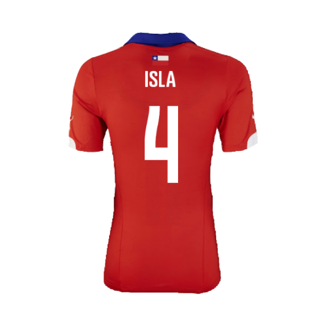 Chile 2014-15 Home Shirt ((Excellent) XL) (Isla 4)