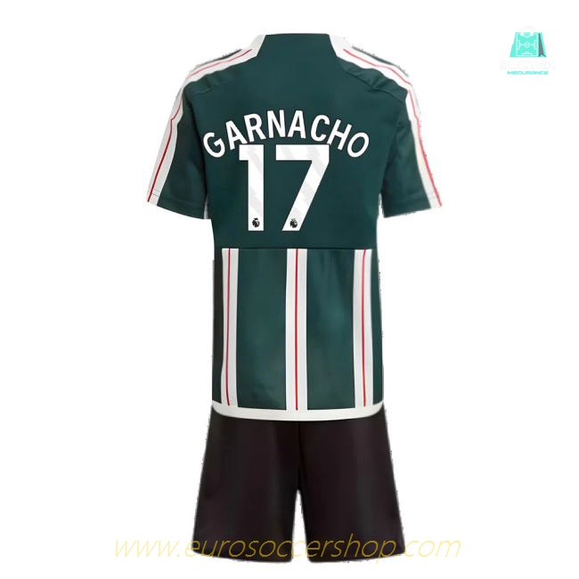 2023-2024 Man Utd Away Mini Kit (Garnacho 17)