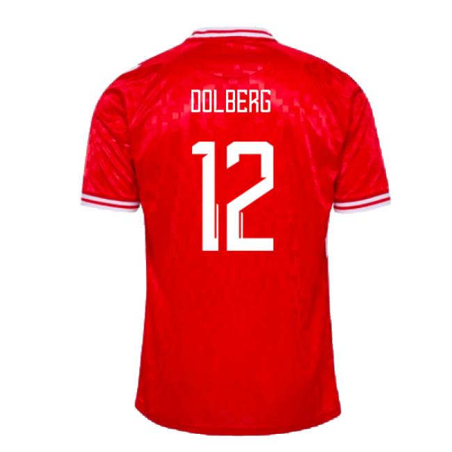 FIFA Approved 2024/25 Campaign Denmark Home Shirt (Dolberg 12)