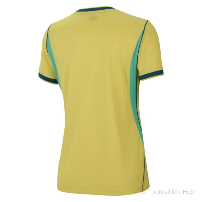 Premium Brazil 2026-2027 Home Shirt (Womens) (Fabinho 17)