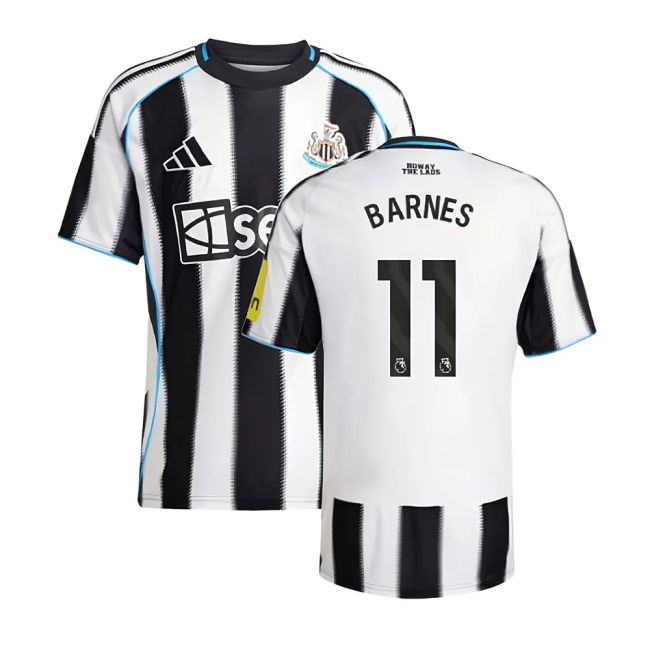 Premium 2025-2026 Newcastle Home With Retro Design - Defensive Rock