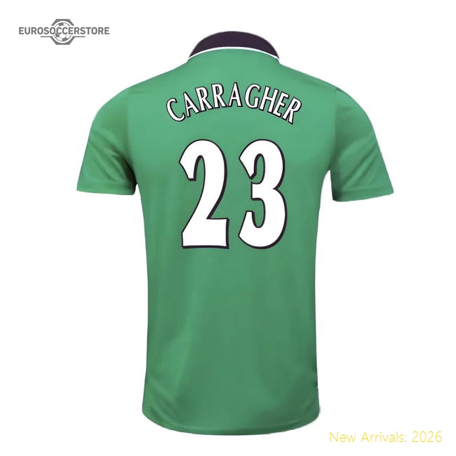 2025-2026 Liverpool Away Top-tier Jersey Carragher Adidas Climacool