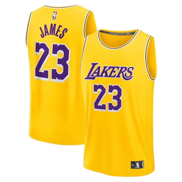 LeBron James LAL Replica Jersey - fashionable genuine - Icon Edition
