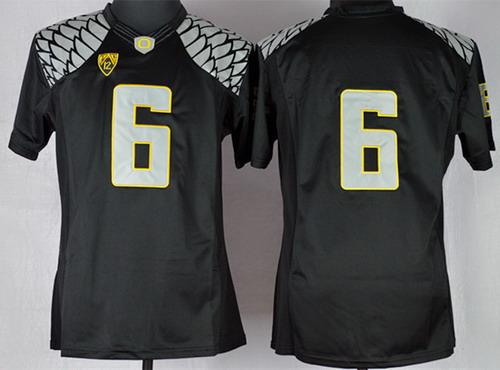 Men's None Black 2024 durabl Charles Nelson #6 college football Jersey