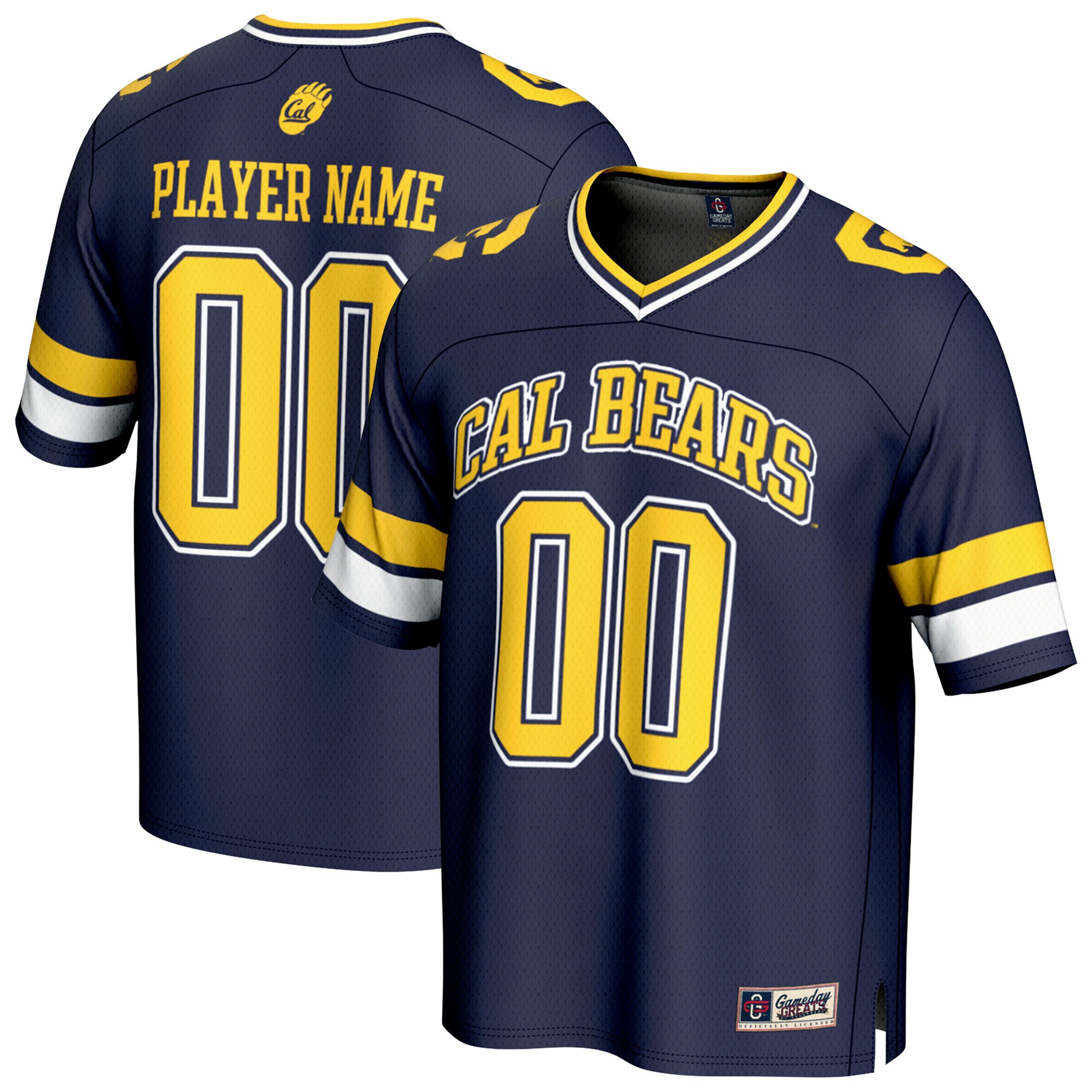 [DDG] Cal Bears GameDay Greats Youth NIL Pick-A-Player Football Fashion Jersey - Navy