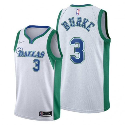 White DAL Dallas Mavericks #3 Game-Day Jersey Premium Quality