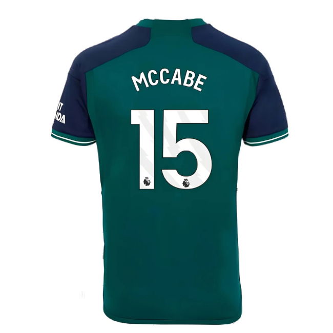 Fervent Arsenal Arsenal Third Shirt Mccabe #15 High Performance La...