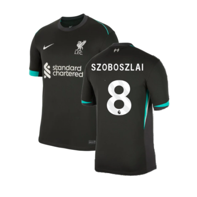 2024-20 Liverpool Nike Away Football Jersey Szoboszlai 8 L S