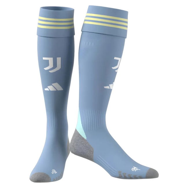 2025-2026 Juve Away Football Shirt (Ash Blue) | Premium