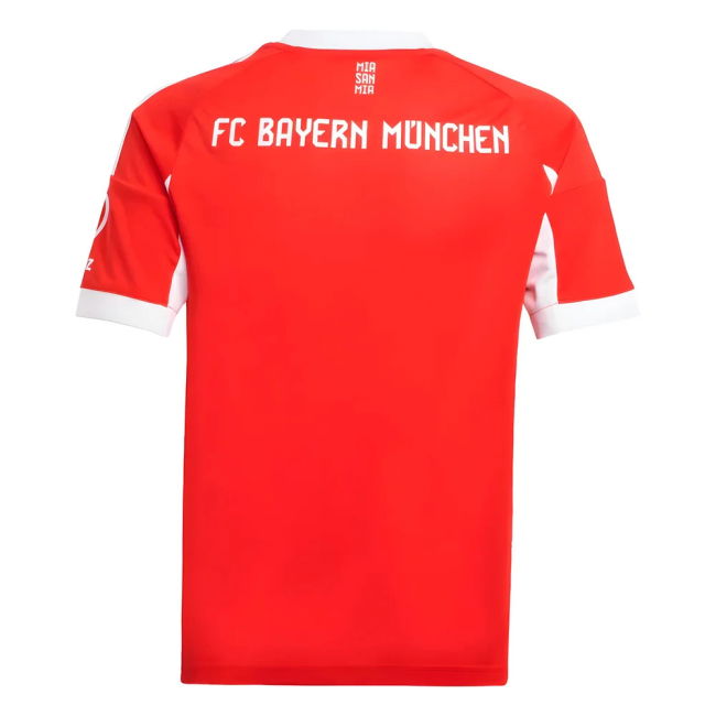 2025-2026 Home Shirt by Bayern Munich (Junior