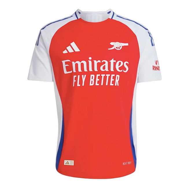 2024-2025 Arsenal Authentic Home Shirt (Rice 41)
