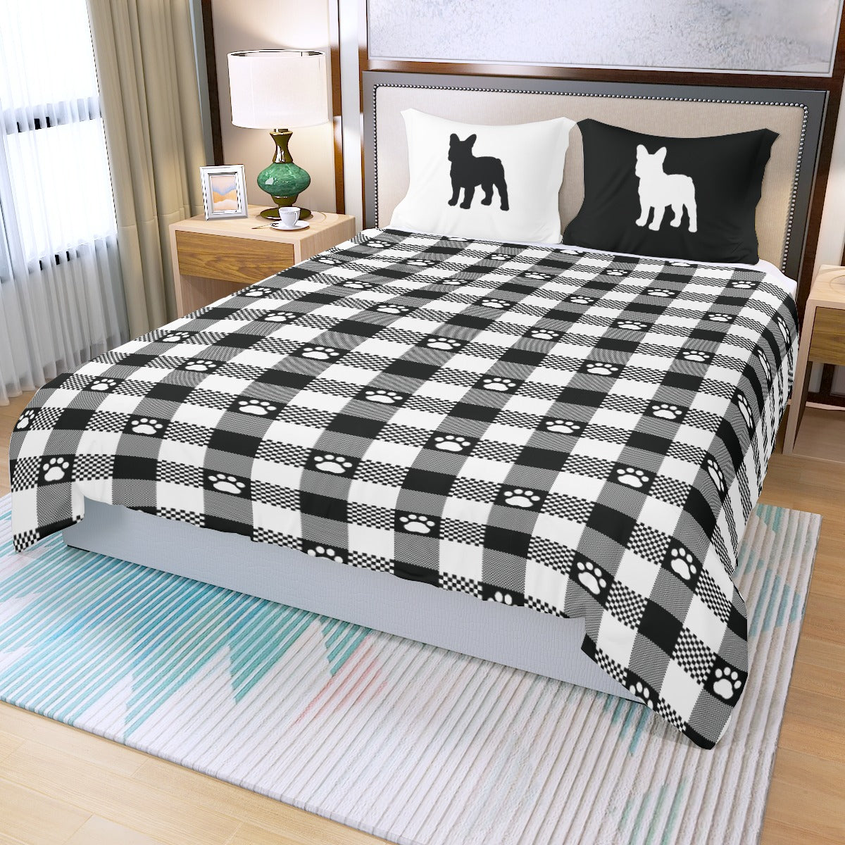 Outdoor-Adventure Cookie - Bedding Set for Bulldog Owners Comfortable