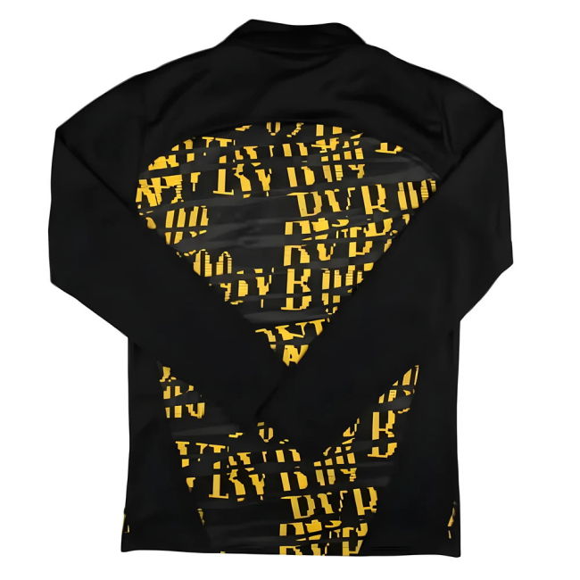 2024-2025 Shirt by Borussia Dortmund Prematch 1/4 Zip Top (Adult