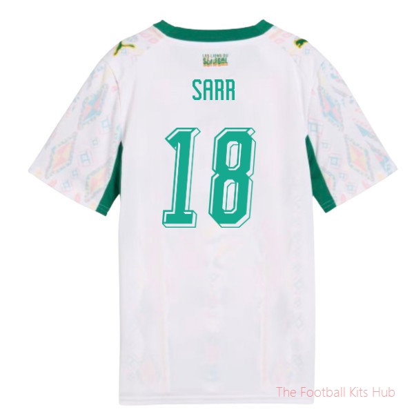 2026-2027 Senegal Home Shirt (Kids) (Sarr 18)