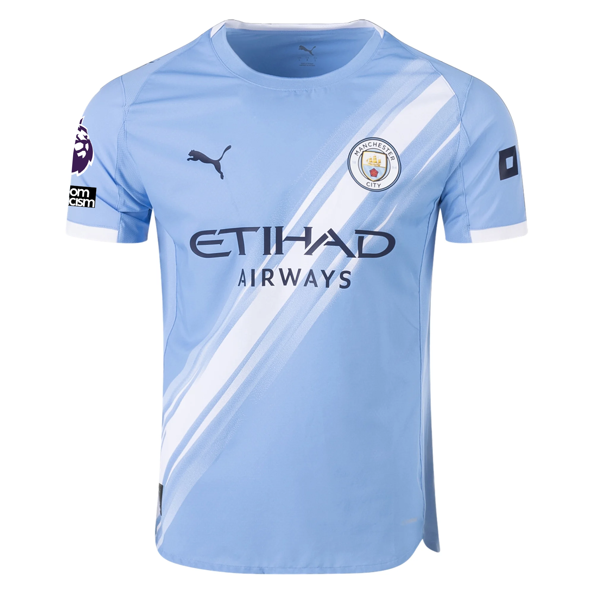 Manchester City Blue/White) 2025-2026 UCL Home Jersey – Authentic Shirt