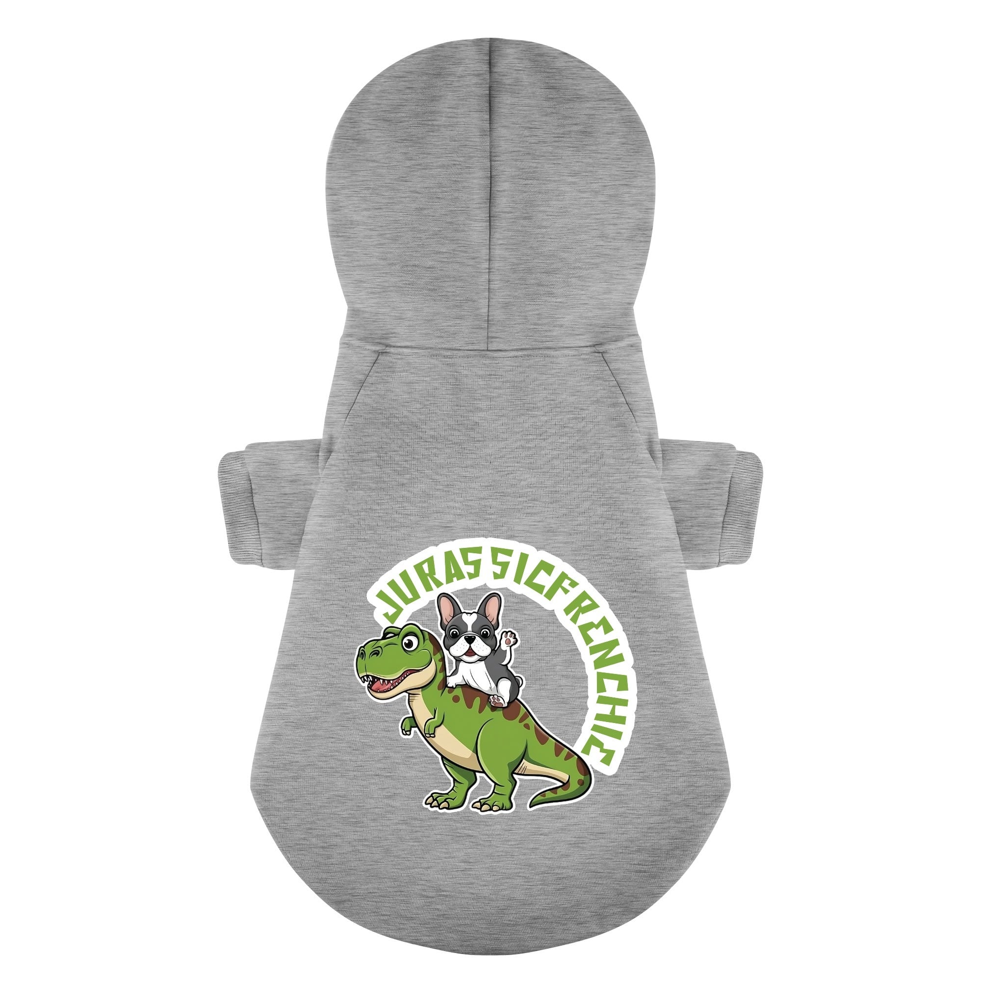 Trendy Jurassicfrenchie - Personalized French Bulldog Hoodies With Fu...