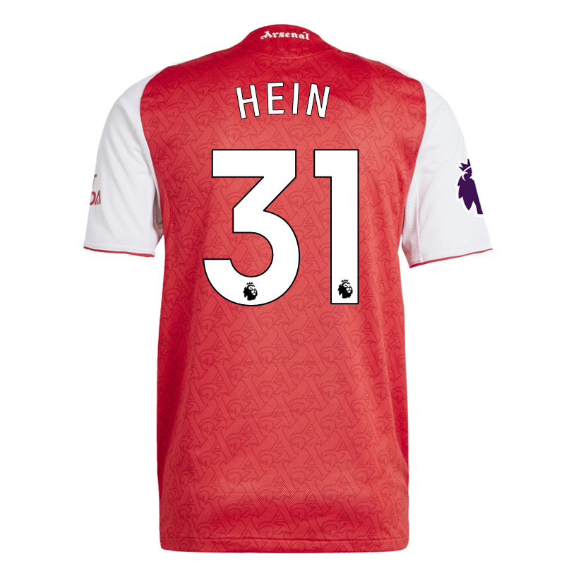 Arsenal Karl Hein 2025-2026 UCL Home Jersey – Authentic Shirt