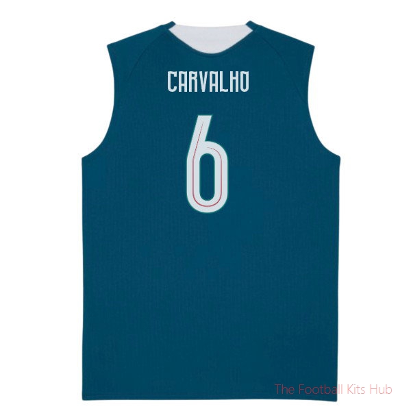 [EFS] 2026/27 Portugal Sleeveless Training Jersey (Ocean Tropic) (Carvalho 6)