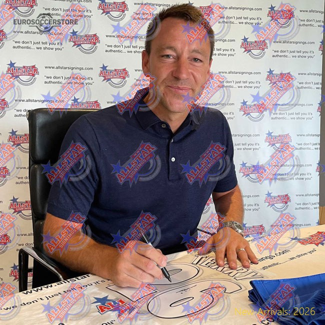 Terry Signed Game Day Jersey Ready For Match Days