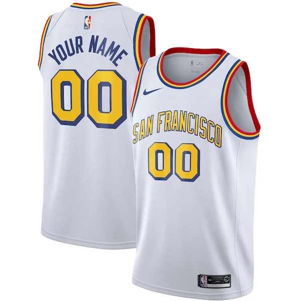 Golden State GSW Swingman Jersey - stylish Basketball - White