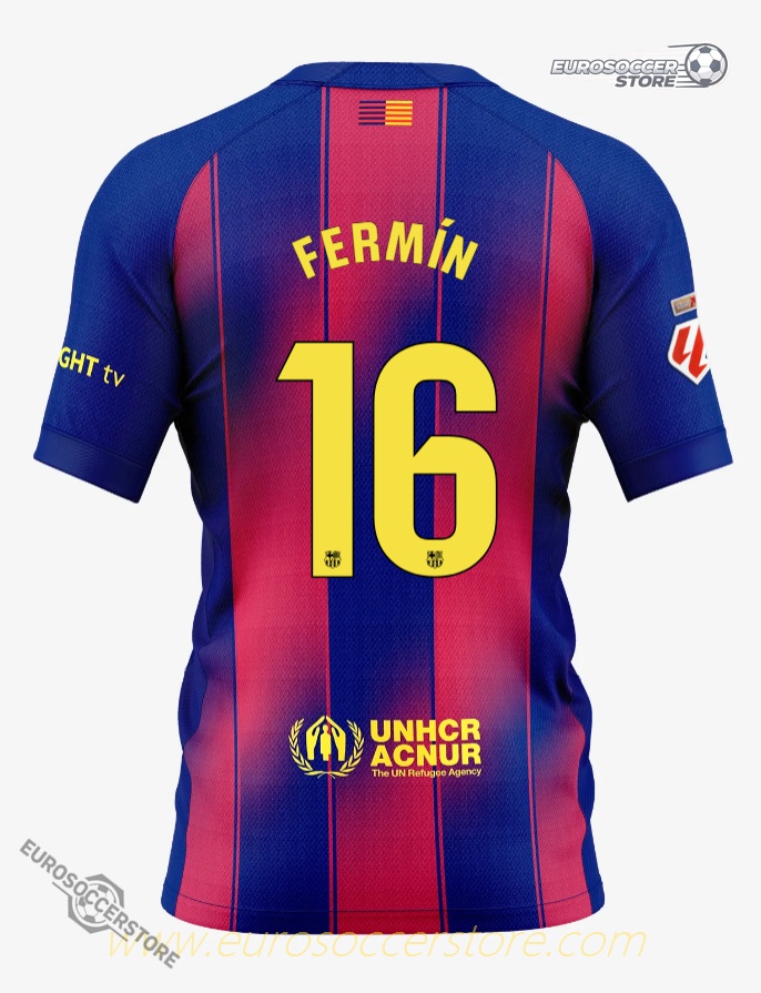 Barcelona x Ed Sheeran El Clásico FERMÍN 16 Jersey 25-26