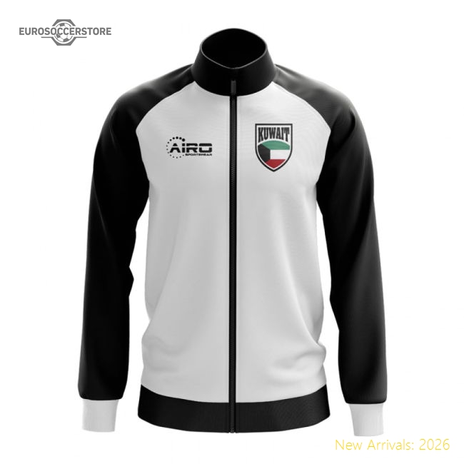 Kuwait Concept Football Track Jacket (white) - Match Quality