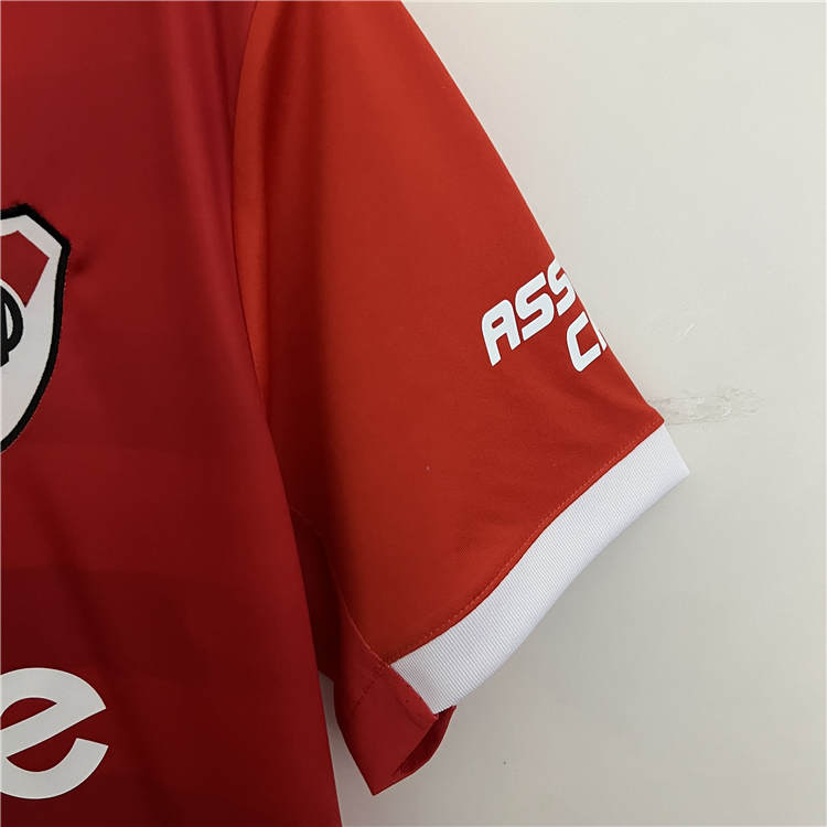 Durable River Plate 2324 Away Red Soccer Jersey Footbal Shirt