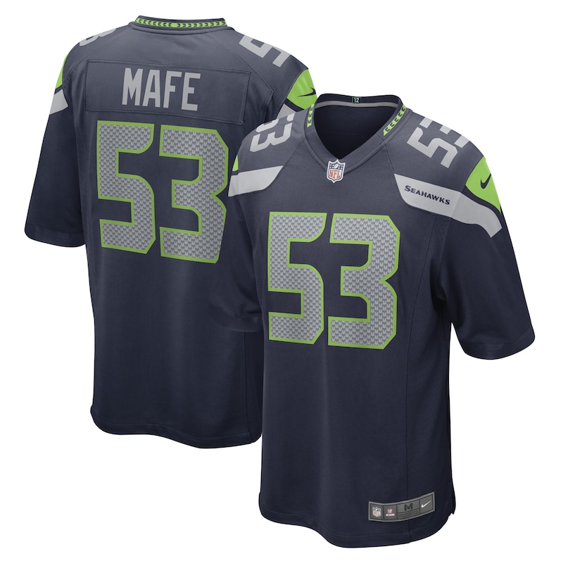 None Boye Mafe SEA Seahawks Vintage Genuine Jersey for NFL Fans