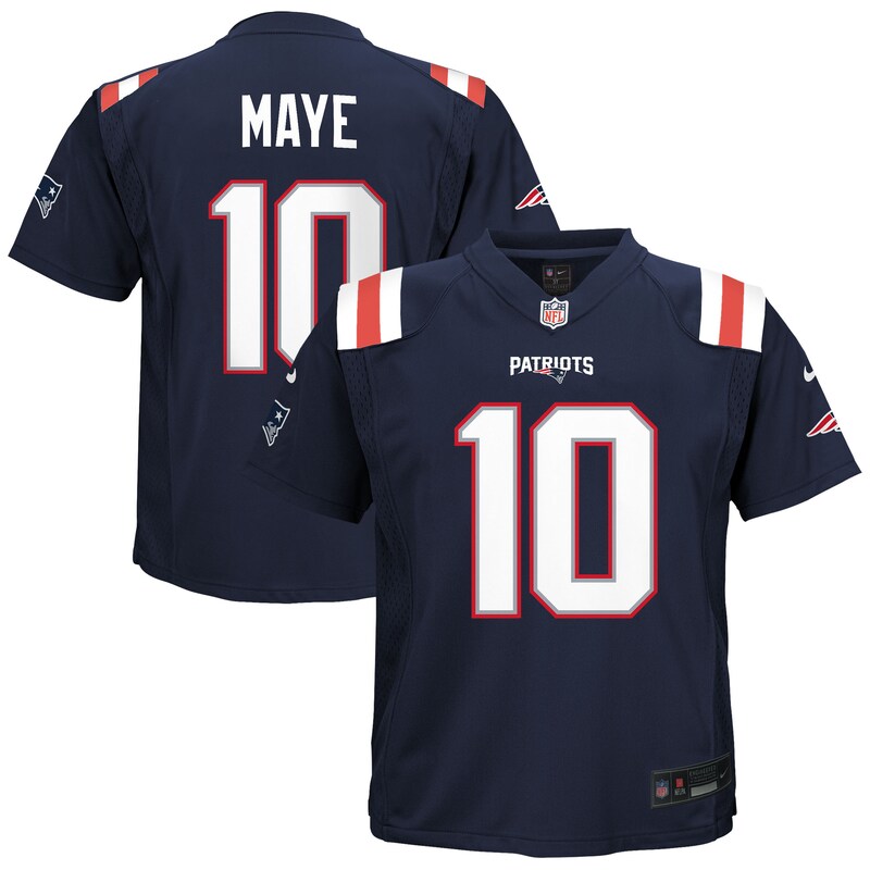 None Drake Maye NE Patriots Victory Durable Jersey Game Day Wear