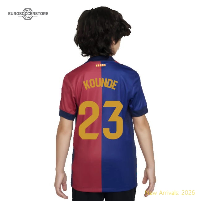 2024-2025 Football Team Kids Non-toxic Kounde Performance Fabric