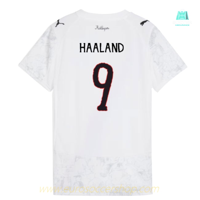 2025-2026 KIDSUPER x Manchester City CWC Shirt (White) - Womens (Haaland 9)