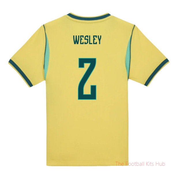 Pro Brazil Home Little Boys 2026-2027 Mini Kit (Wesley 2)