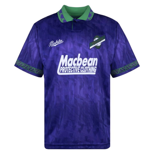 Authentic 2025-2026 Football Club Away Away With Retro Design