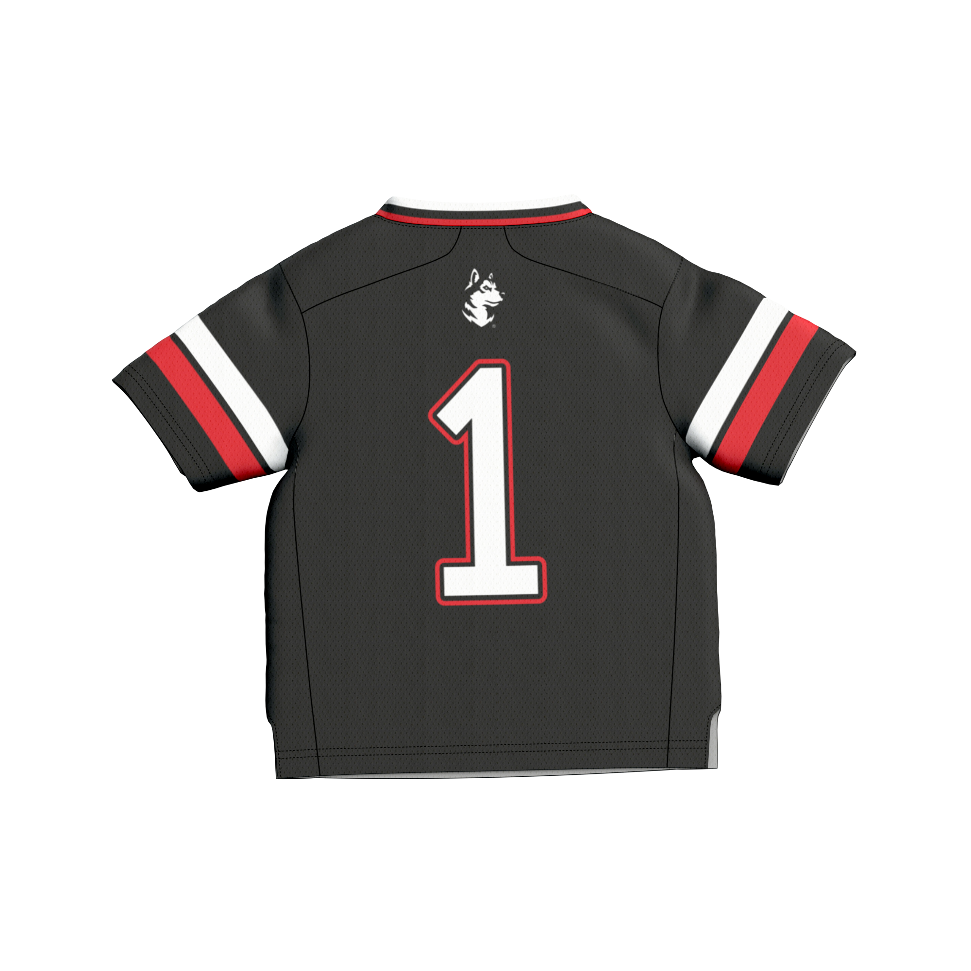 #1 Northeastern Huskies GameDay Greats Toddler Lightweight Collegiate Football Fashion 2026 Season Football Jersey - Black