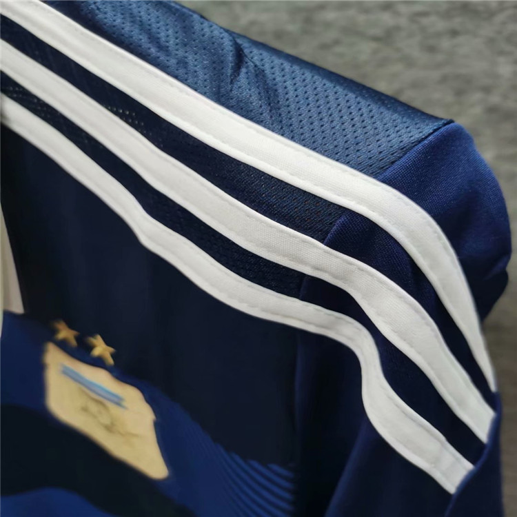 Premium Quality Argentina 2014 World Cup 10 MESSI Away Blue Soccer