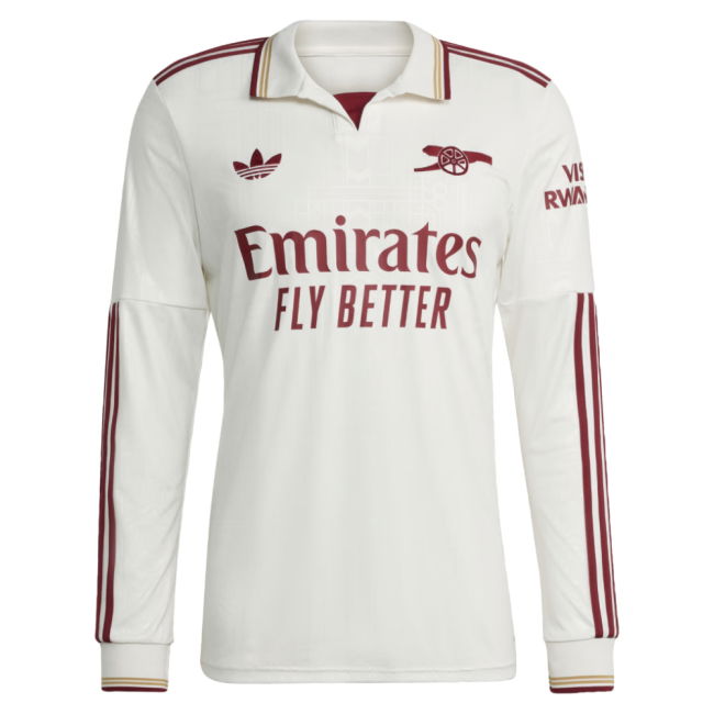 2025-2026 Arsenal Long Sleeve Third Shirt (Lewis Skelly 49)