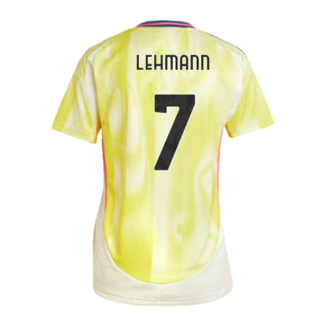 Juve Juventus Away Shirt Womens Lehmann #7 Durable Material True M...