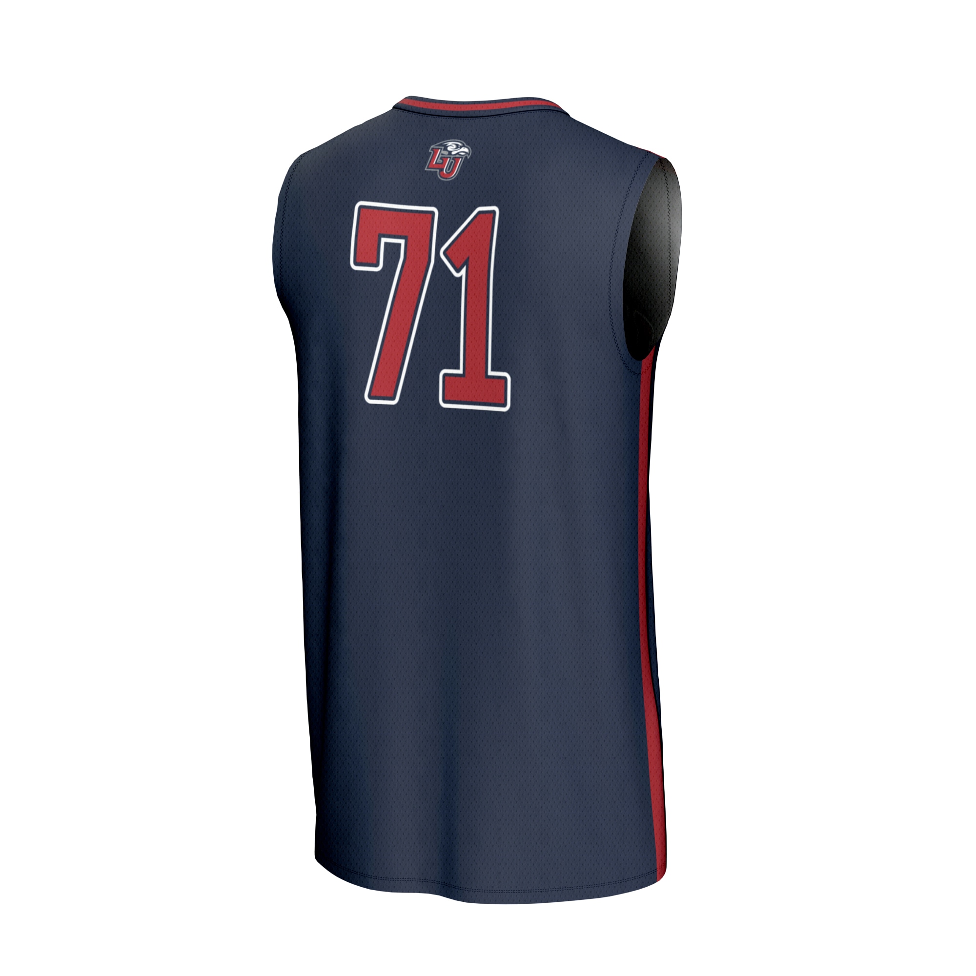 [NJP] Liberty Flames GameDay Greats Youth Lightweight Collegiate Basketball Fashion Jersey - Navy