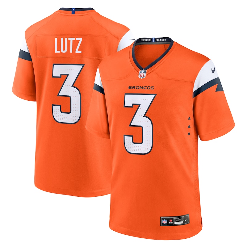 None Wil Lutz DEN Broncos Cost-Effective Fan Apparel Game Day Wear