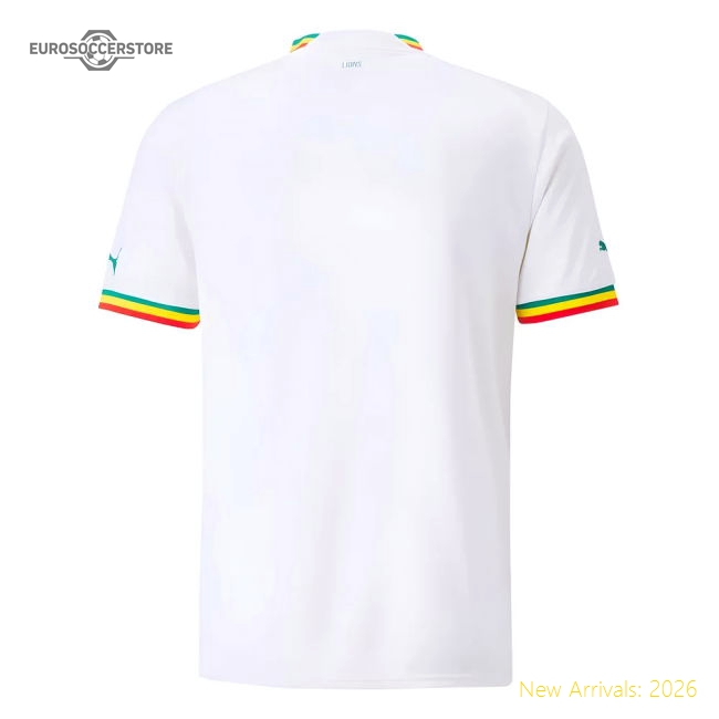 Senegal 20222023 Home Shirt  Top Madults Classic Climalite