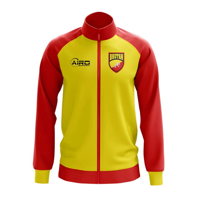 Collector'S-Item Bhutan Concept Football Track Jacket (Yellow) - Kids