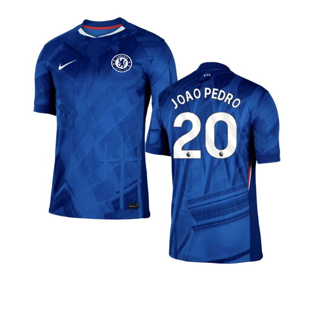 2025-20 Chelsea Home Shirt Joao Pedro #20 L M S