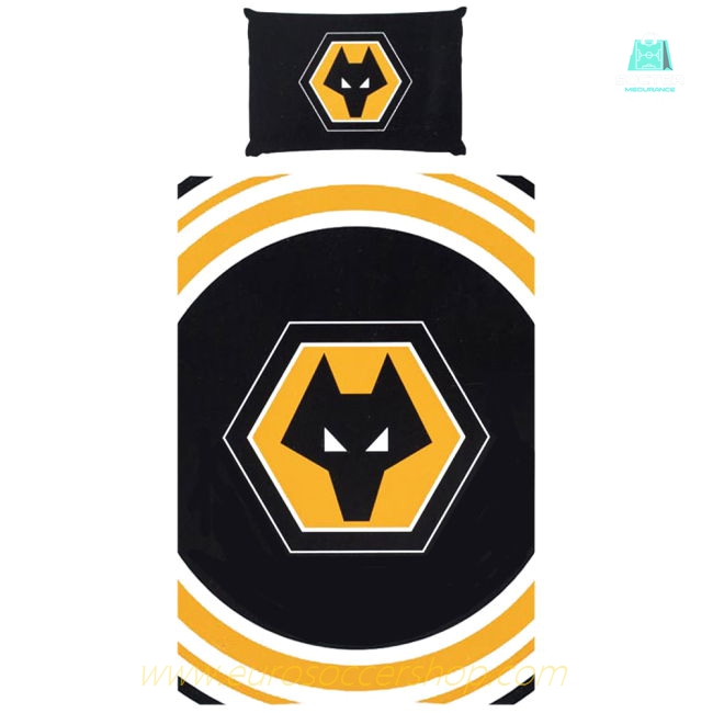 Wolverhampton Wanderers FC Pulse Single Duvet Set