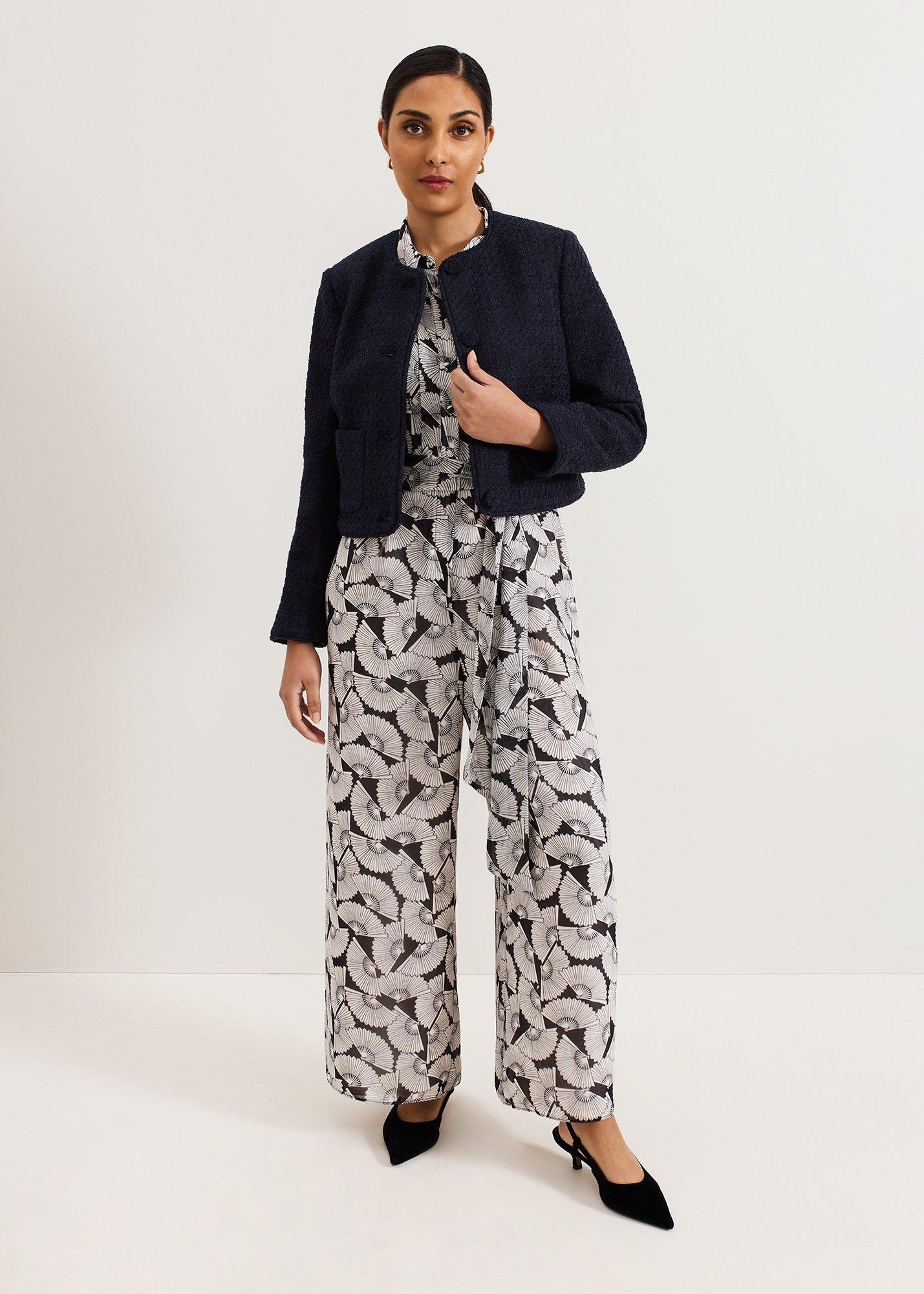 Petite Janine Shirt Wide Leg Jumpsuit