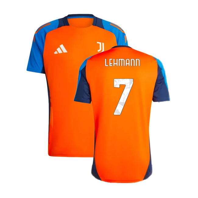 Loyal Juve Juventus Training Jersey Orange Lehmann #7 Ultra Comfor...