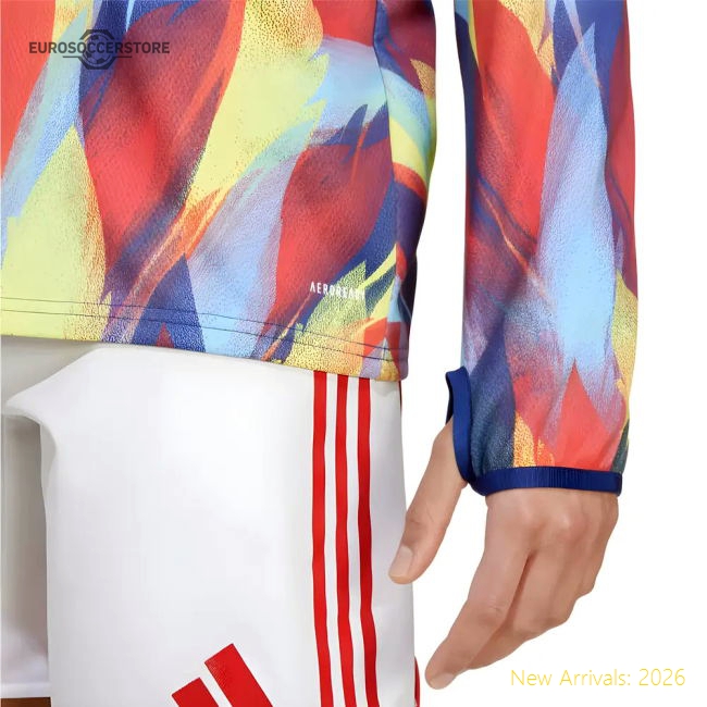 Arsenal 2025-2026 Pre-Match Warm Top (Victory Blue) In Multiple Adult