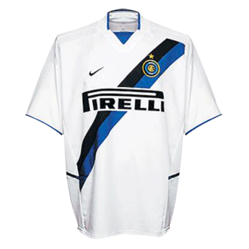 Professional Comfort Fit 0203 Inter Milan Away Retro Shirt